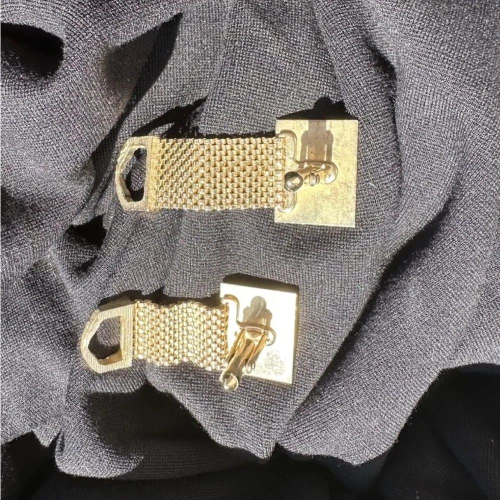 Elegant Gold and Brown tiger eye Cufflinks